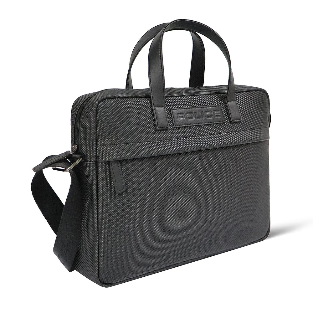 POLICE Arcelo Briefcase (14 Inch) - Black