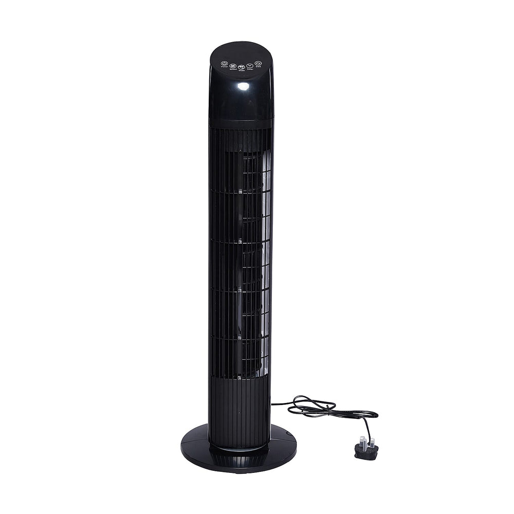 Tower Fan with Remote Control (Size 82X24X12 Cm)
