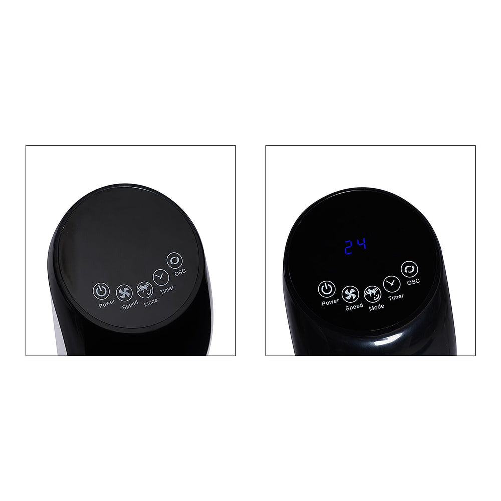 Tower Fan with Remote Control (Size 82X24X12 Cm)