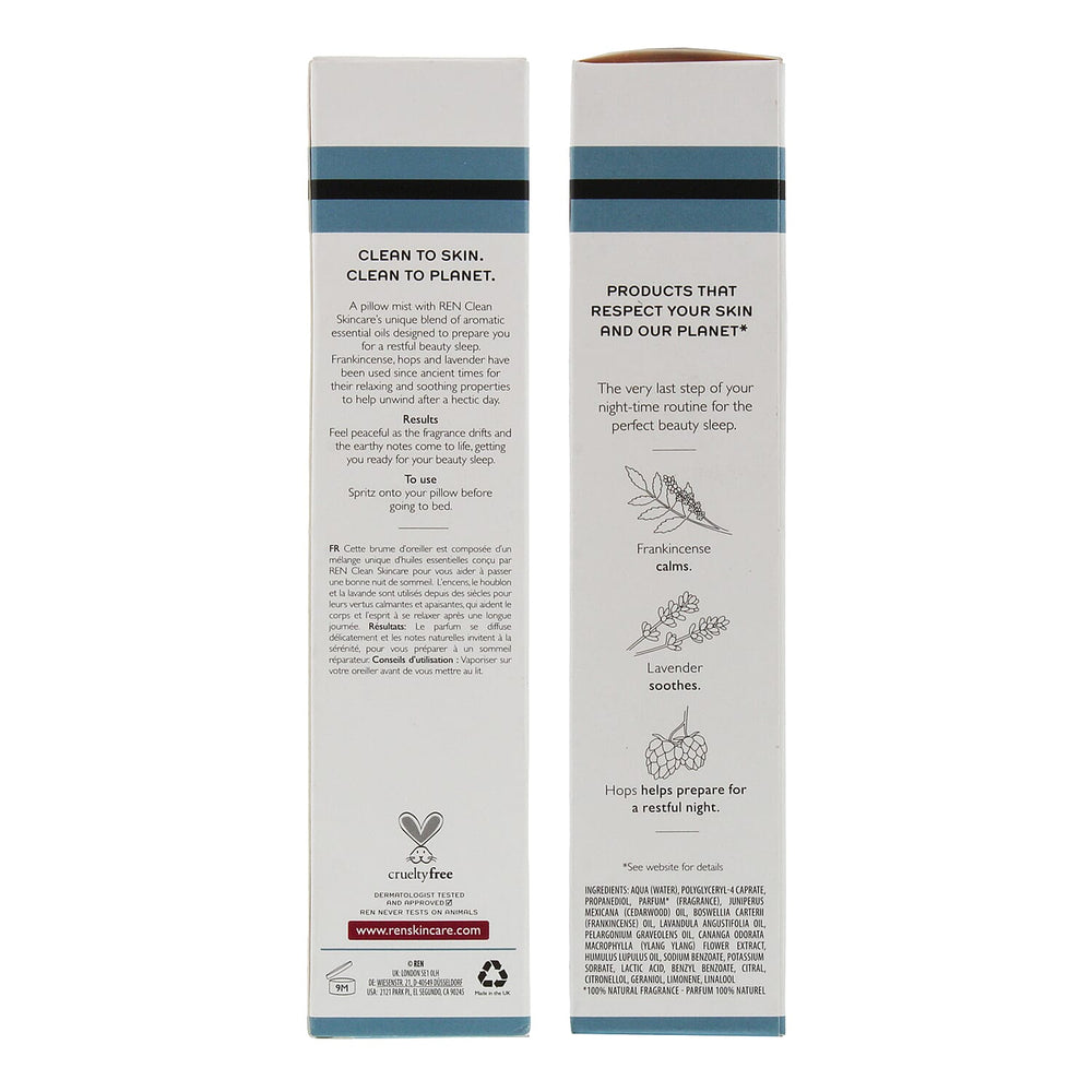 REN Pillow Sray Now To Sleep - 75Ml