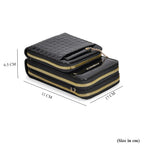 Crossbody Cell Phone Wallet Bag (Size 11x6x17 cm) - Black