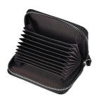 set of 2 - Classic PU Patterned Crossbody Bag (Size 21x7x15 cm) - Black & Black