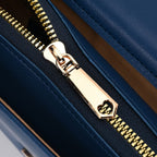 Designer Inspired 2-in-1 PU Crossbody Bag (Size 21x8x14 cm) - Navy