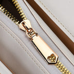 Designer Inspired 2-in-1 PU Crossbody Bag (Size 21x8x14 cm) - White