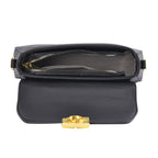 Closeout deal Top Handle Crossbody Bag with Detachable - Adjustable Strap - Black