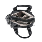 Solid Multi Pocket Crossbody Bag (Size 27x15x19 cm) - Black