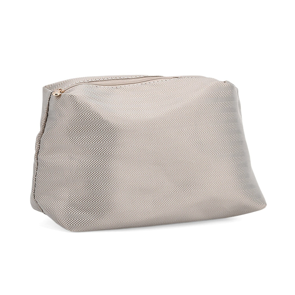 Trendy Graffiti Tote Bag with Mini Pouch - Black - Blue