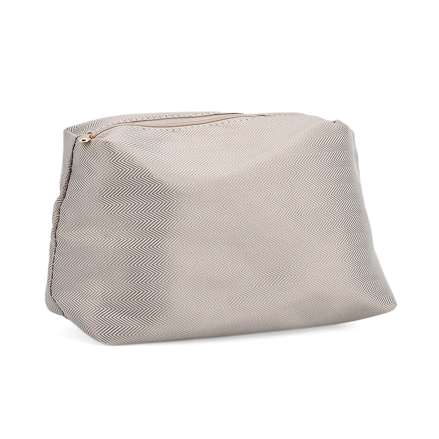 Trendy Graffiti Tote Bag with Mini Pouch - Yellow - Brown