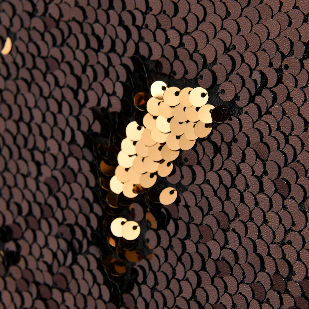 Sequin Tote Bag (Size 45x14x29 cm) - Bronze