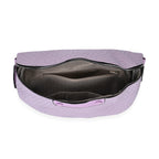 Leatherette Weave Pattern Bag - Lavender