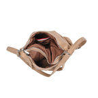 Leatherette 3 in 1 Crossbody Bag - Khaki