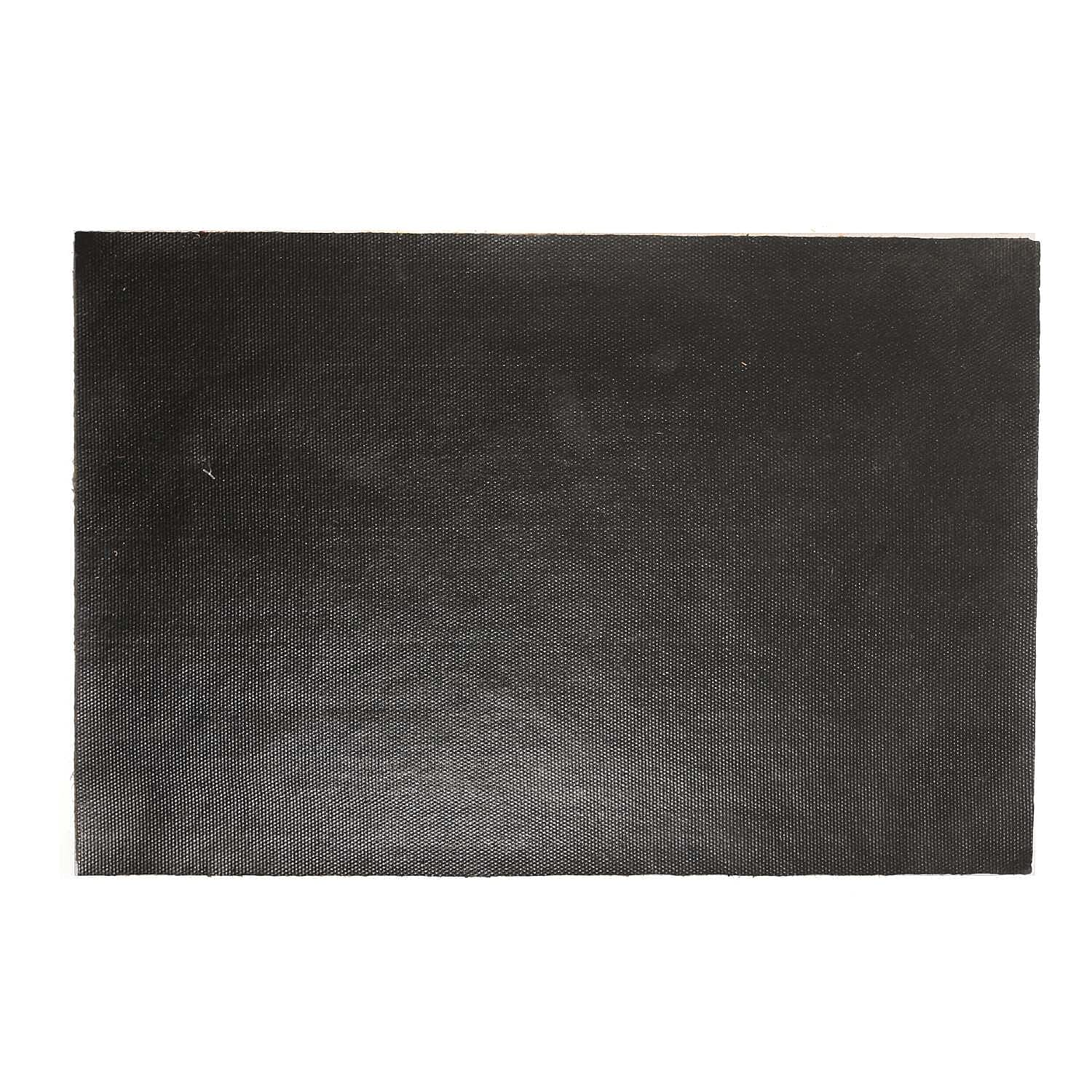 PVC Backed Coir Welcome Rug and Door Mat (Size 60x40 cm) - Multi