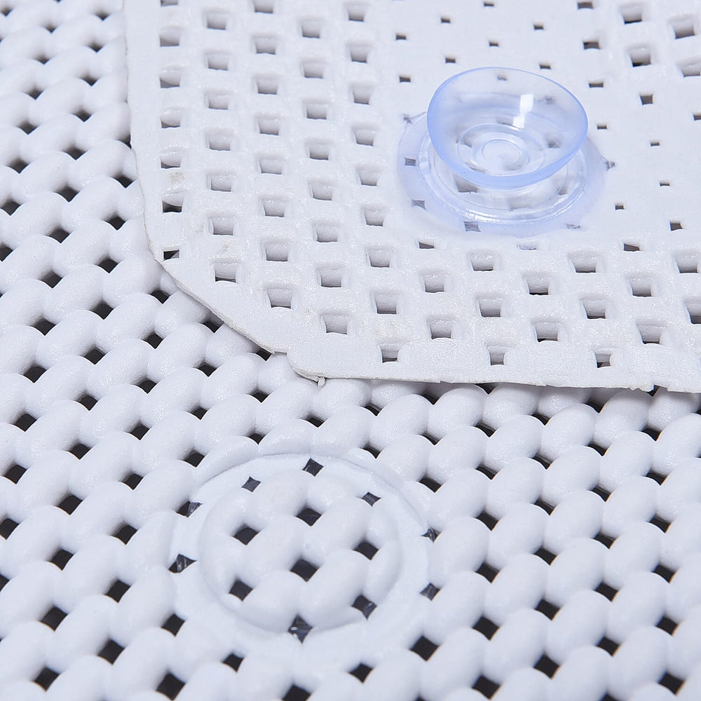 MSPA Antislip Bathtub Scrubbing Mat with Pillow - Grey