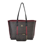 New Designer Launch GUANCHI New York Tote Bag With Wristlet- Black