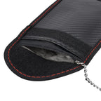 Set of 2 Black RFID Anti-Magnetic Card Holders (Size 14.5x9 cm) - Black