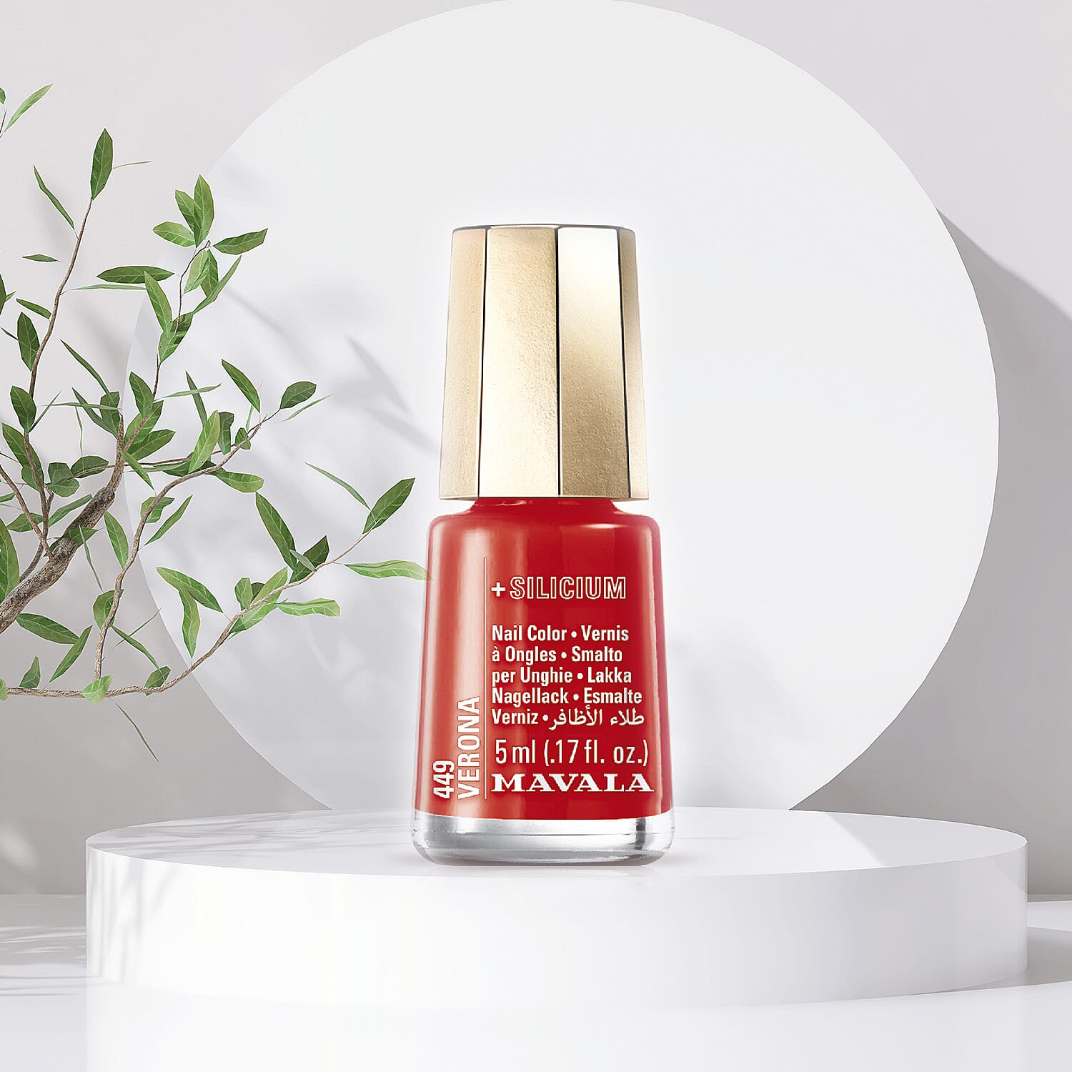 Pack of 2 - Mavala - Colour Block Duo Verona (Red) - Jerash (Nude) - 5ml Each