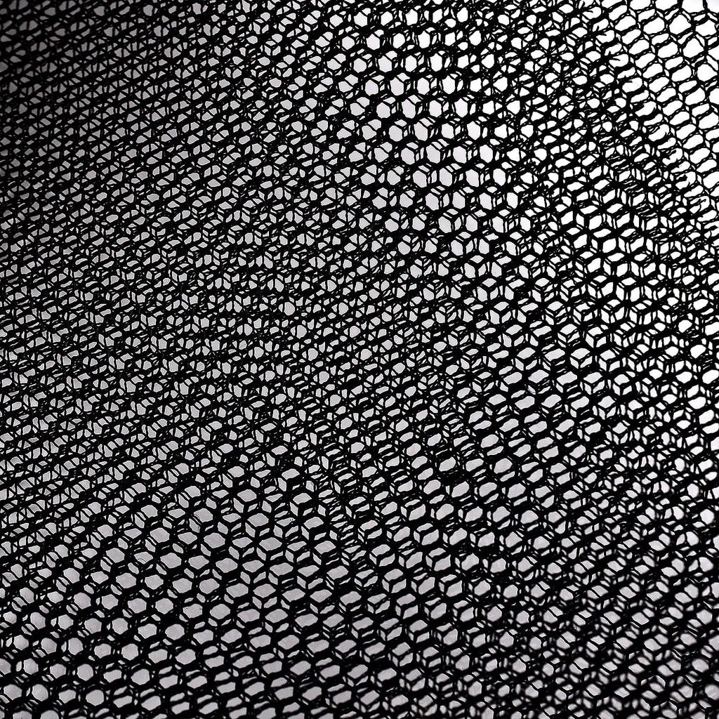 Pack of 4 - Net Mesh Screen for Protection from Mosquito (Size 150x130 cm) - Black
