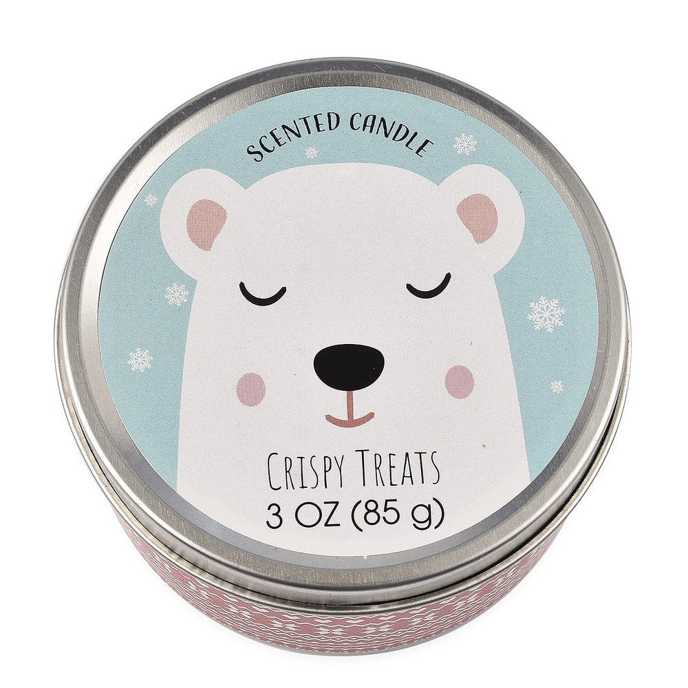 Pack of 3 Tin Candles - Critters (Crispy, Vanilla, Cooky Dough)