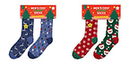 Pack of 4 Mens Festive Christmas Socks