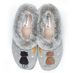 Padders Ladies Slipper (Size - 3) - Grey