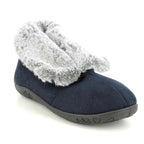 Padders Ladies Slipper (Size - 7) - Navy
