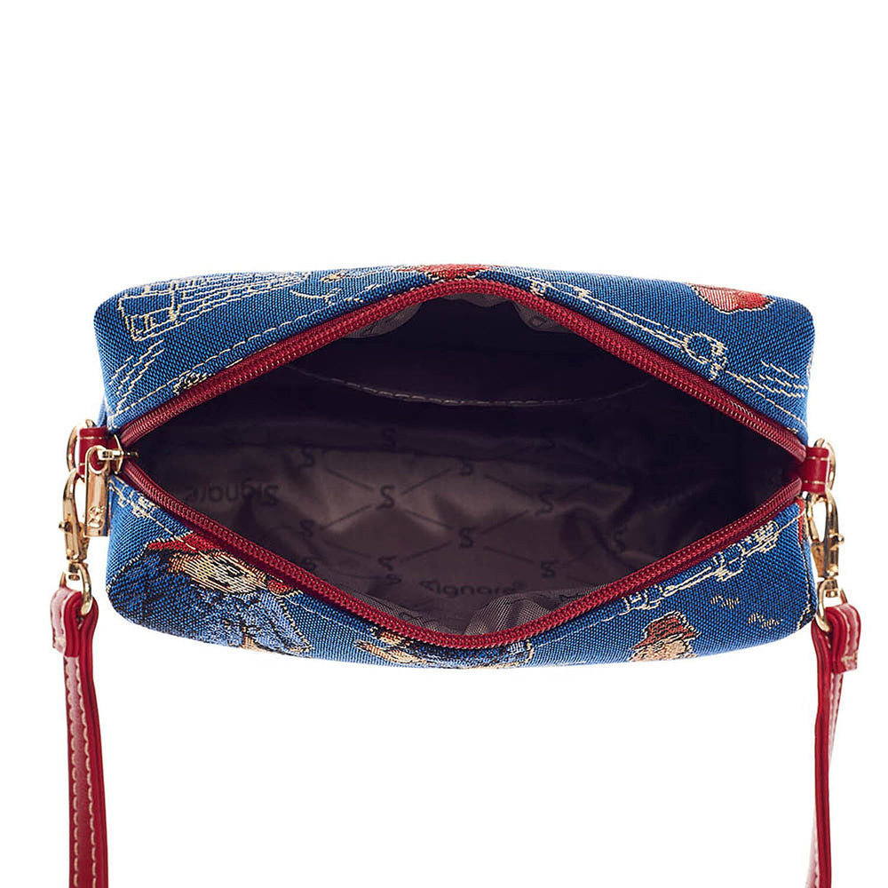 Signare Paddington Hip Bag - Blue Multi