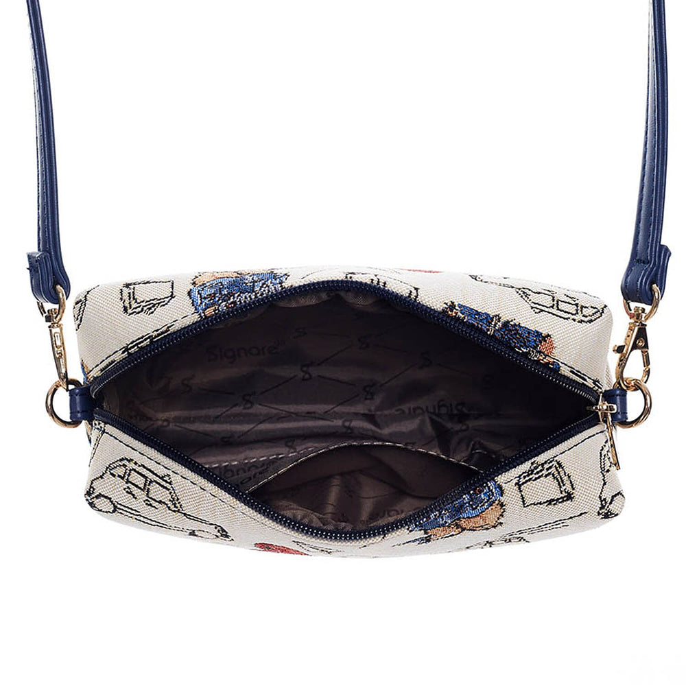 Signare Paddington Hip Bag - Cream Multi
