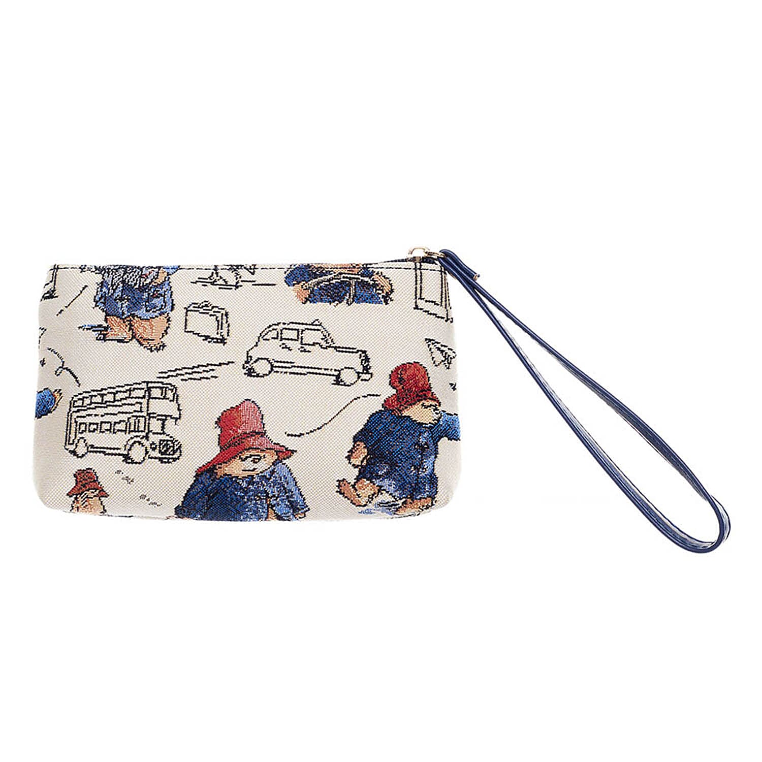 Signare Paddington Wristlet - Cream Multi