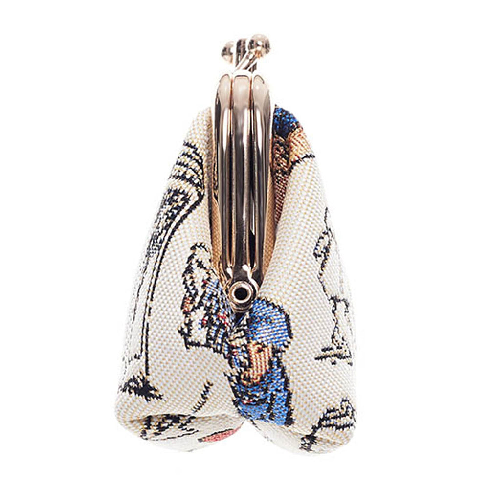 Signare Paddington Glasses Pouch & Frame Purse - Cream Multi