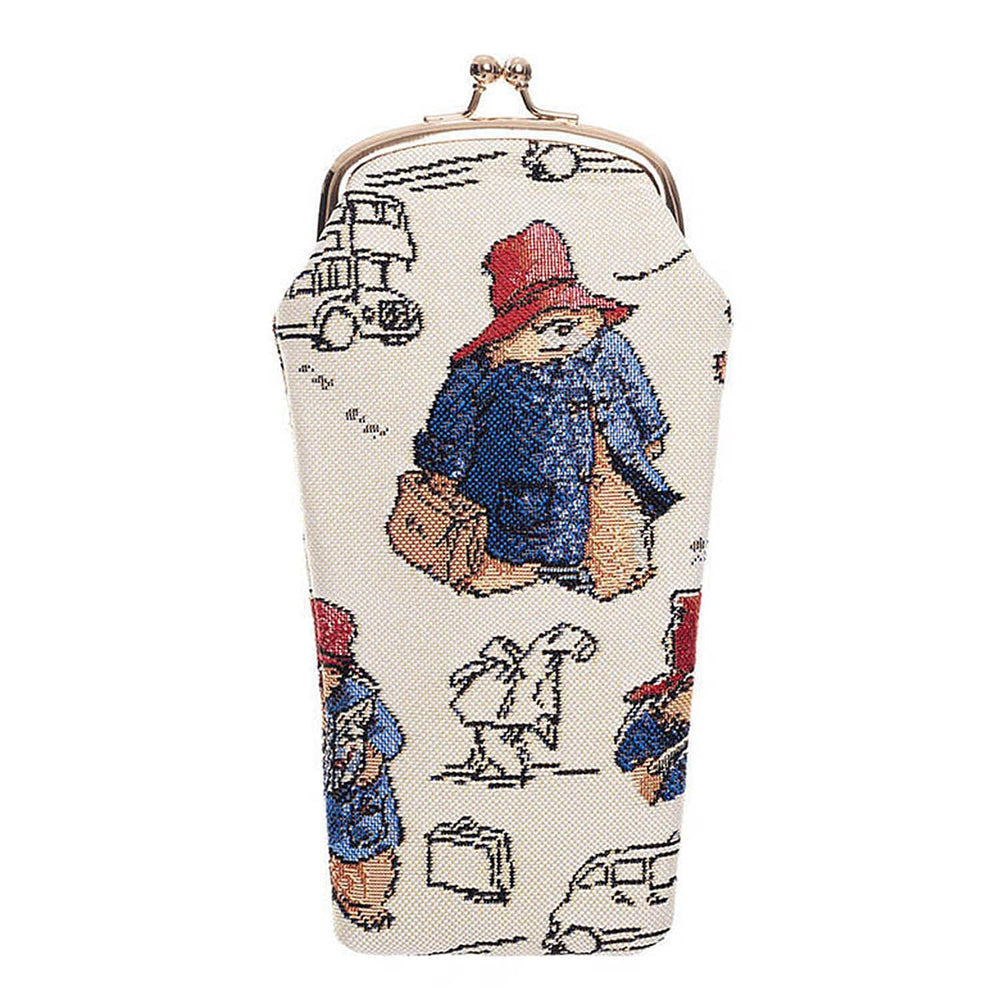 Signare Paddington Glasses Pouch & Frame Purse - Cream Multi
