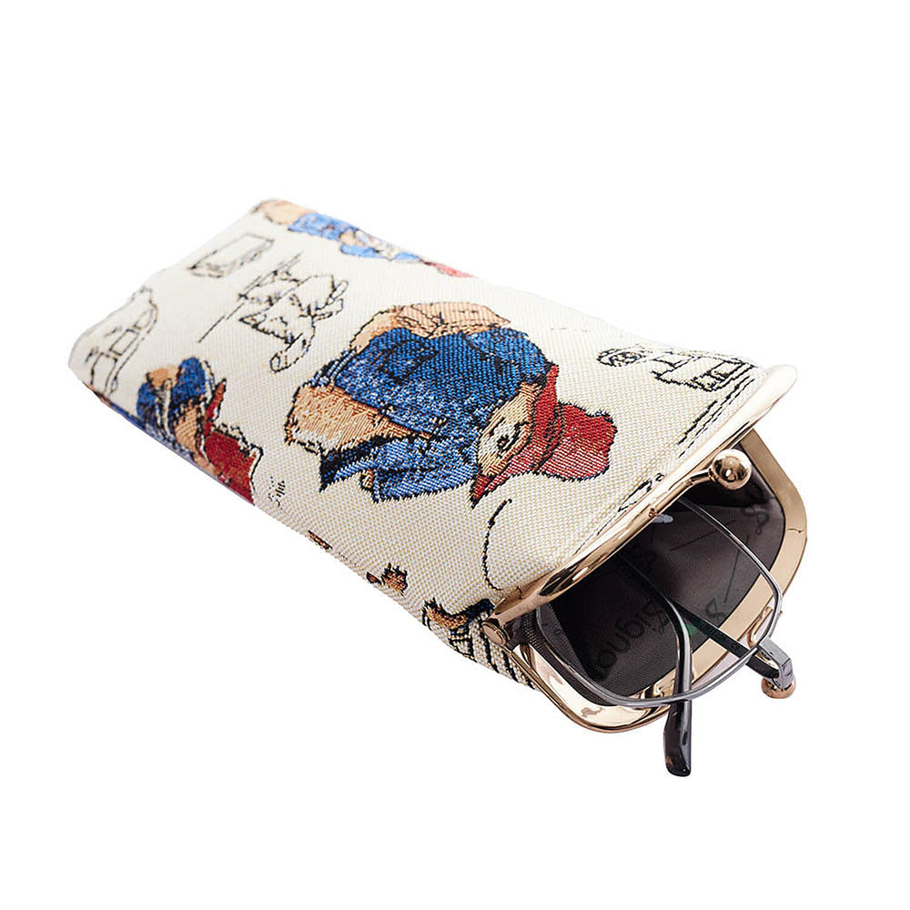 Signare Paddington Glasses Pouch & Frame Purse - Cream Multi