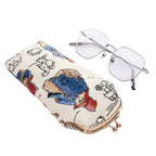 Signare Paddington Glasses Pouch & Frame Purse - Cream Multi
