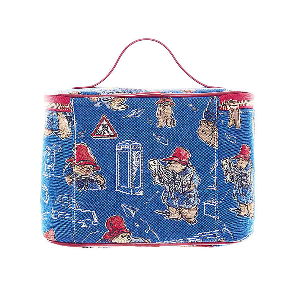 Signare Paddington Vanity Case - Blue Multi
