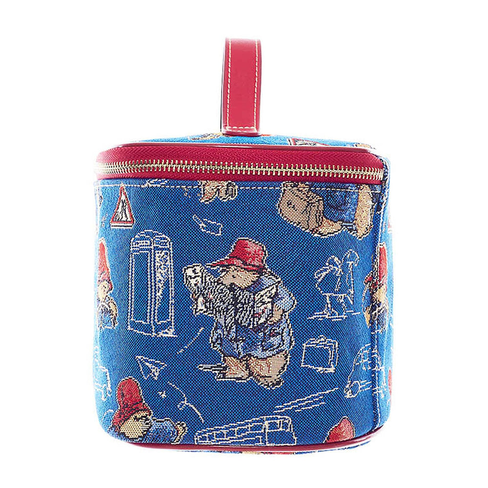 Signare Paddington Vanity Case - Blue Multi