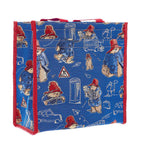 Paddington Classic Marmalade Woven Shopper Bag - Blue Multi