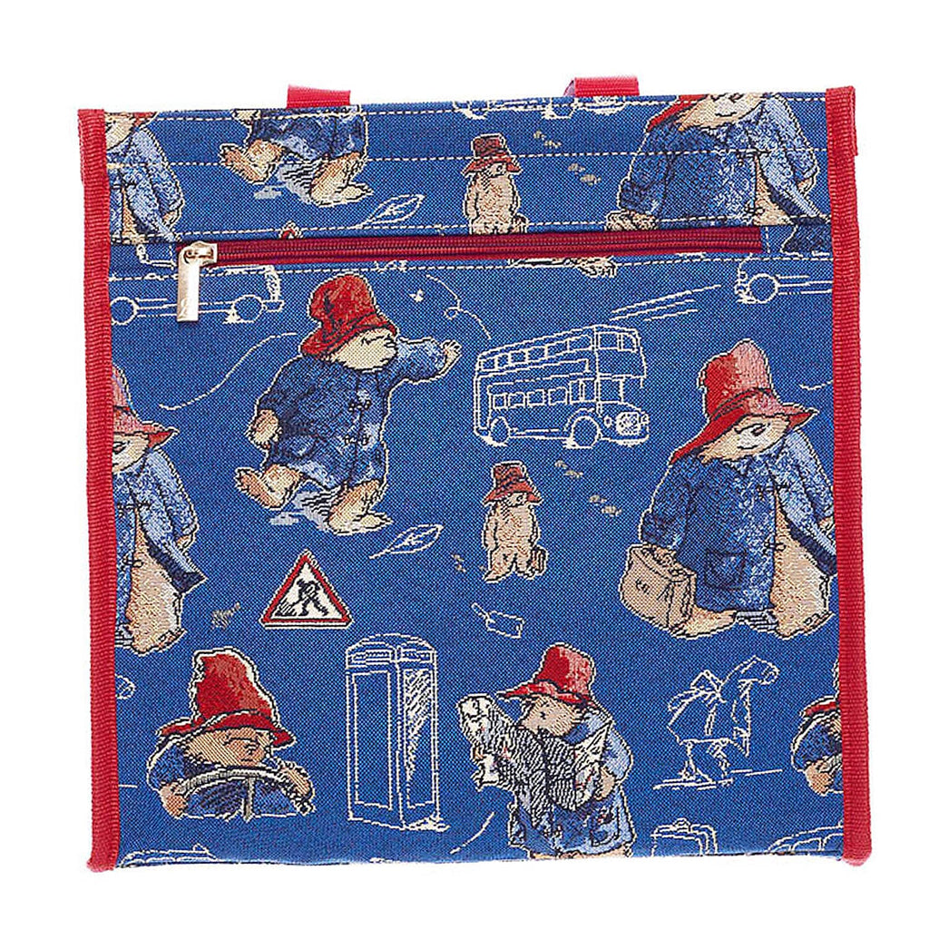 Paddington Classic Marmalade Woven Shopper Bag - Blue Multi