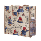 Signare Paddington Classic Marmalade Woven Shopper Bag - Cream Multi