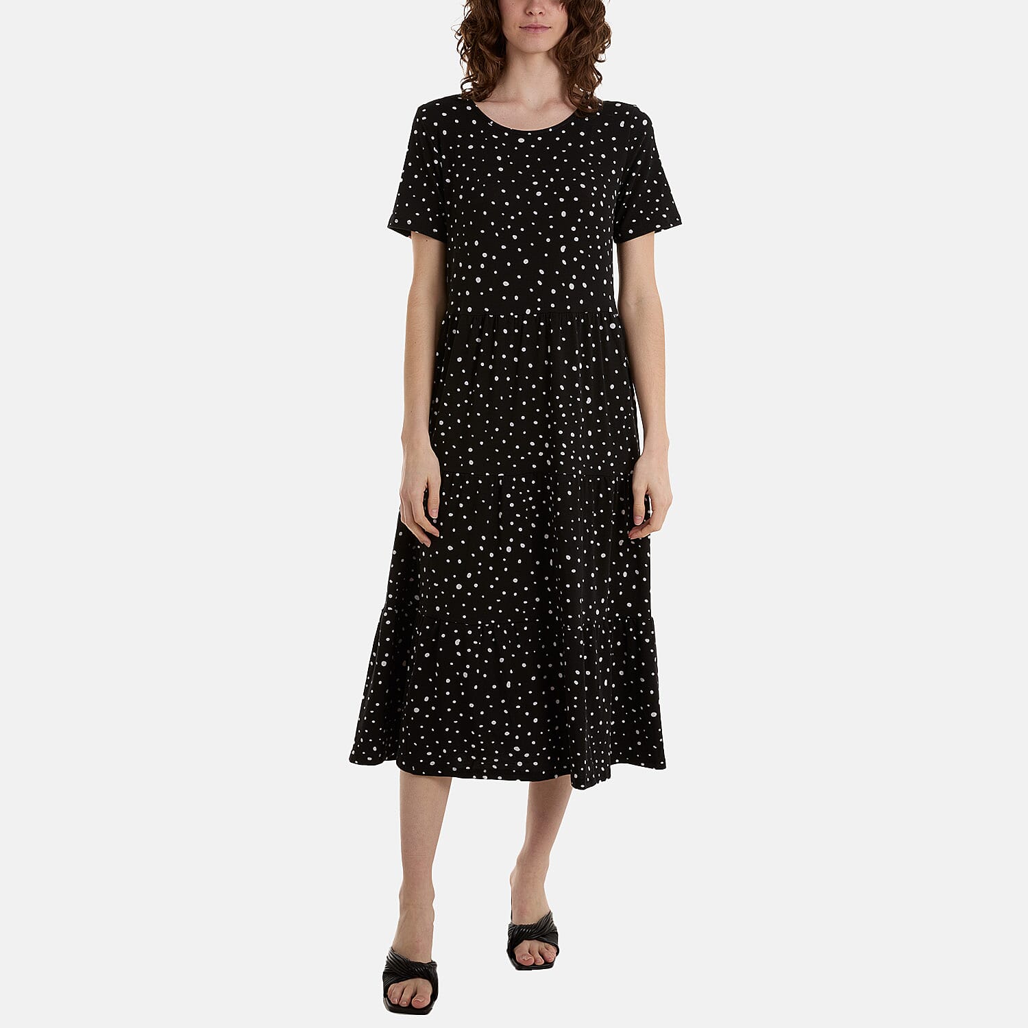 Paramour Polyester Woven Dress (Size 1x1 cm) - Black