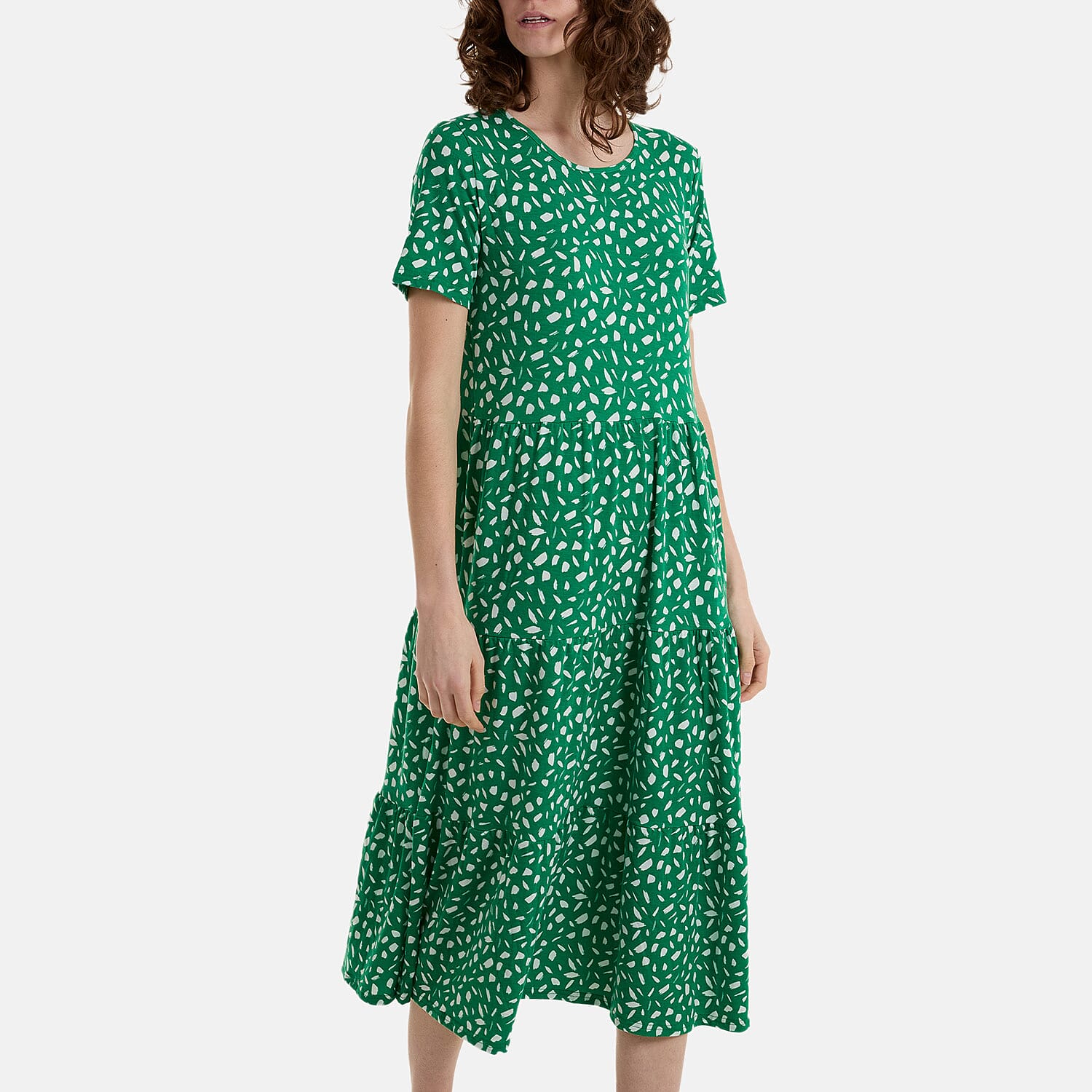 Paramour Polyester Woven Midi  - Jade