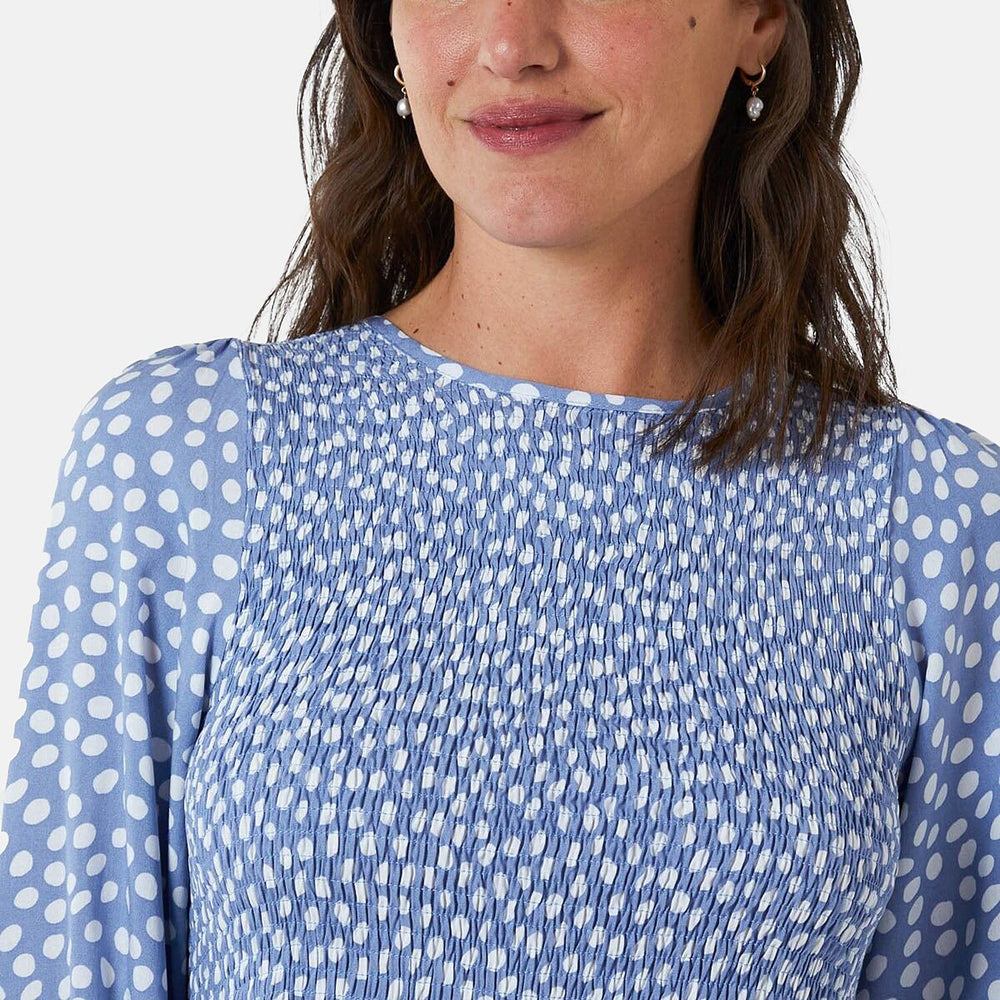 Paramour Viscose Woven Dress (Size 1x1 cm) - Ice Blue