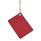 Passage PU Patterned Crossbody Bag (Size 18x6x11 cm) - Red & Black