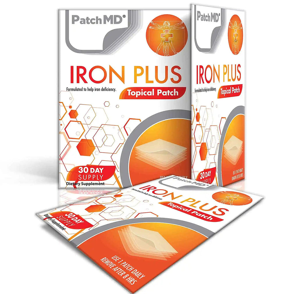 Patch MD Iron Plus Topical Patch  30 Daily Patches