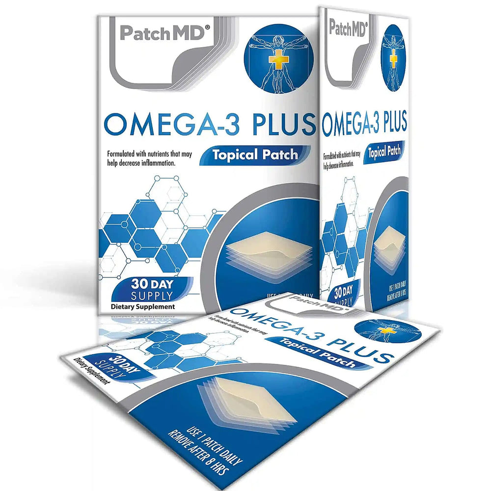 PatchMD Omega-3 Plus Topical Patch - 30 Daily Patches