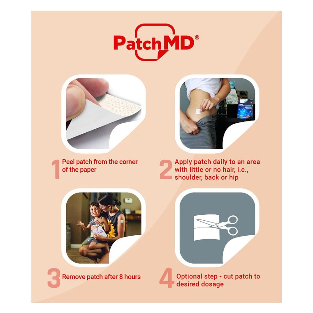 PatchMD Omega-3 Plus Topical Patch - 30 Daily Patches