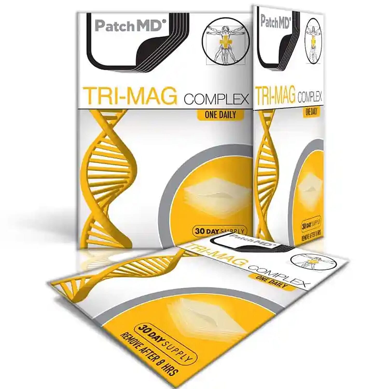PatchMD Tri Magnesium Topical Patch - 30 Daily Patches