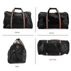 Hong Kong Closeout - 100% Genuine Leather Travel Bag - Black
