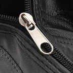 Hong Kong Closeout - 100% Genuine Leather Travel Bag - Black