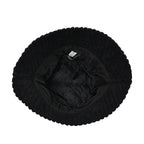 Styled By Corduroy Bucket Hat (One Size, 58Cm) - Black