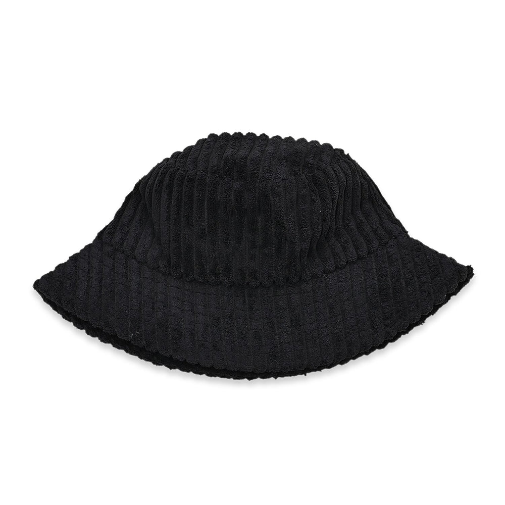 Styled By Corduroy Bucket Hat (One Size, 58Cm) - Black