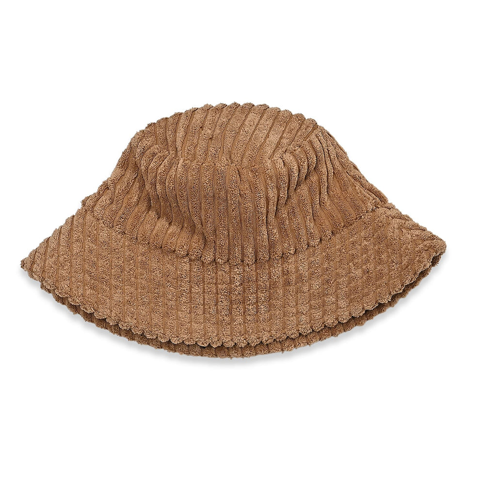 Styled By Corduroy Bucket Hat (One Size, 58Cm) - Brown